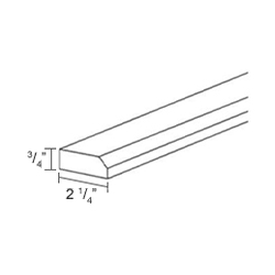 Beveled Edge Mouldings