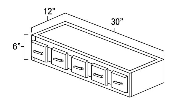 Wall Spice Drawer Cabinets