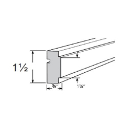 Square Chair Rail Molding