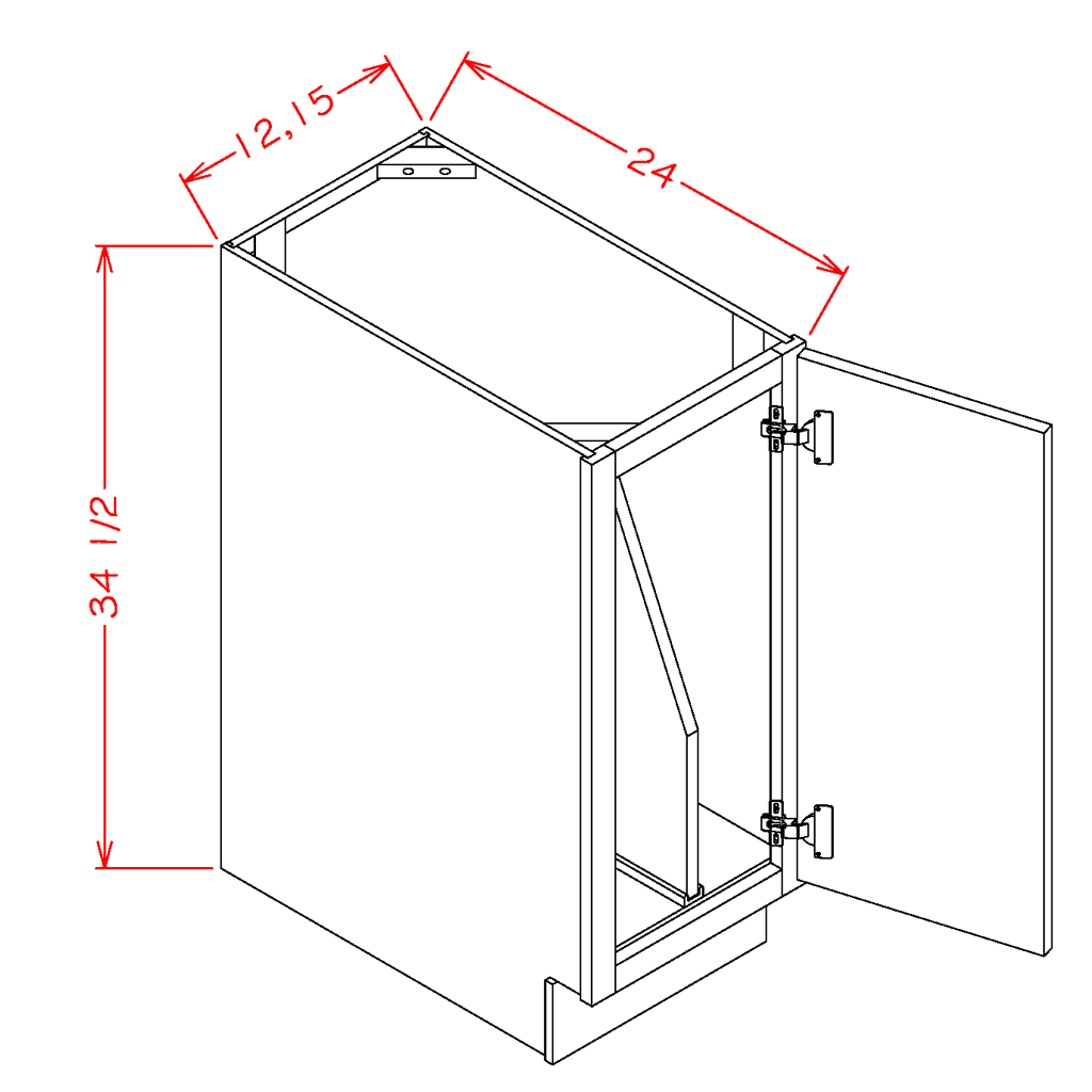 Full Height Tray Divider Bases